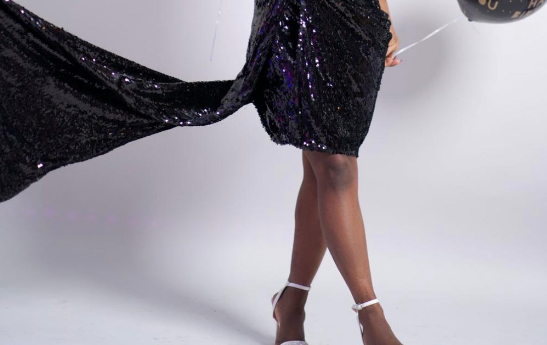 Sequin mini dress