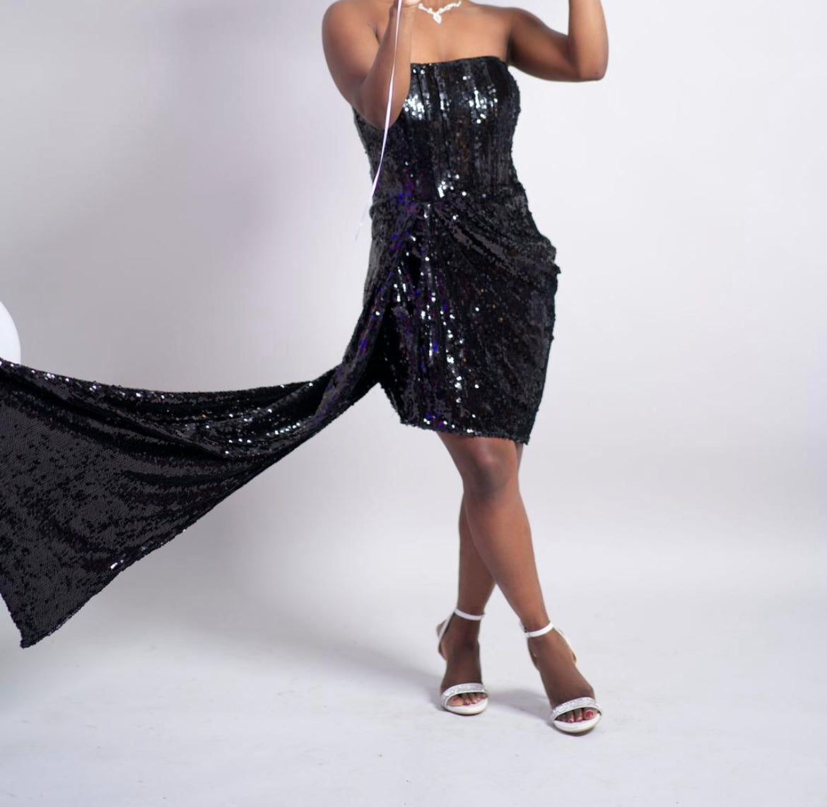 Sequin mini dress
